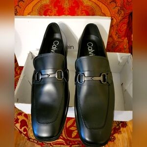 Calvin Klein Black slip on Loafers Men size 10.5